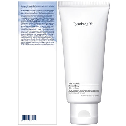 [PKY] Pyunkang Yul Peeling Gel with Immediate Visible Effect, Mild and Smooth Face Scrub with Papaya and AHA, Zero-Irritation, Korean Skincare (100ml)
