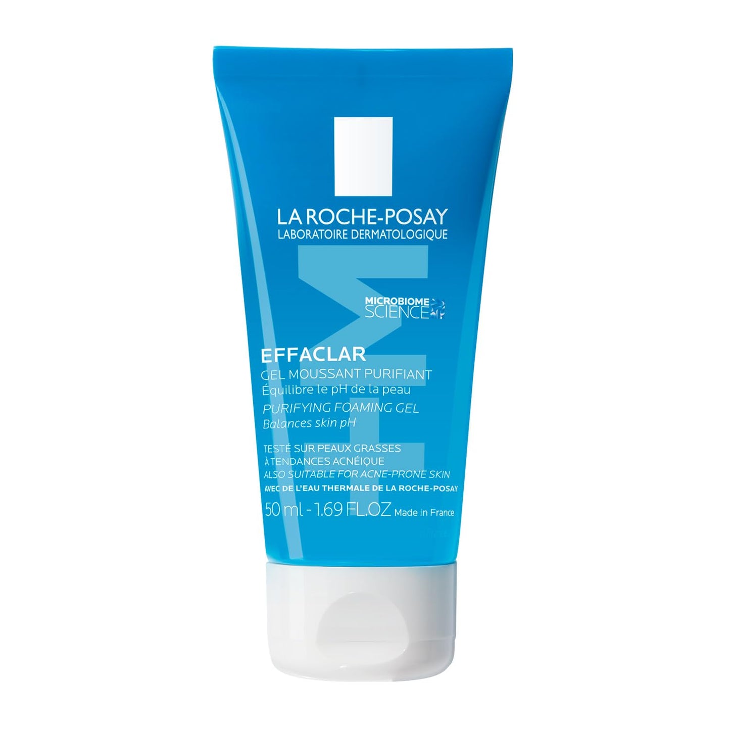 La Roche-Posay Effaclar gel packaging on a white background