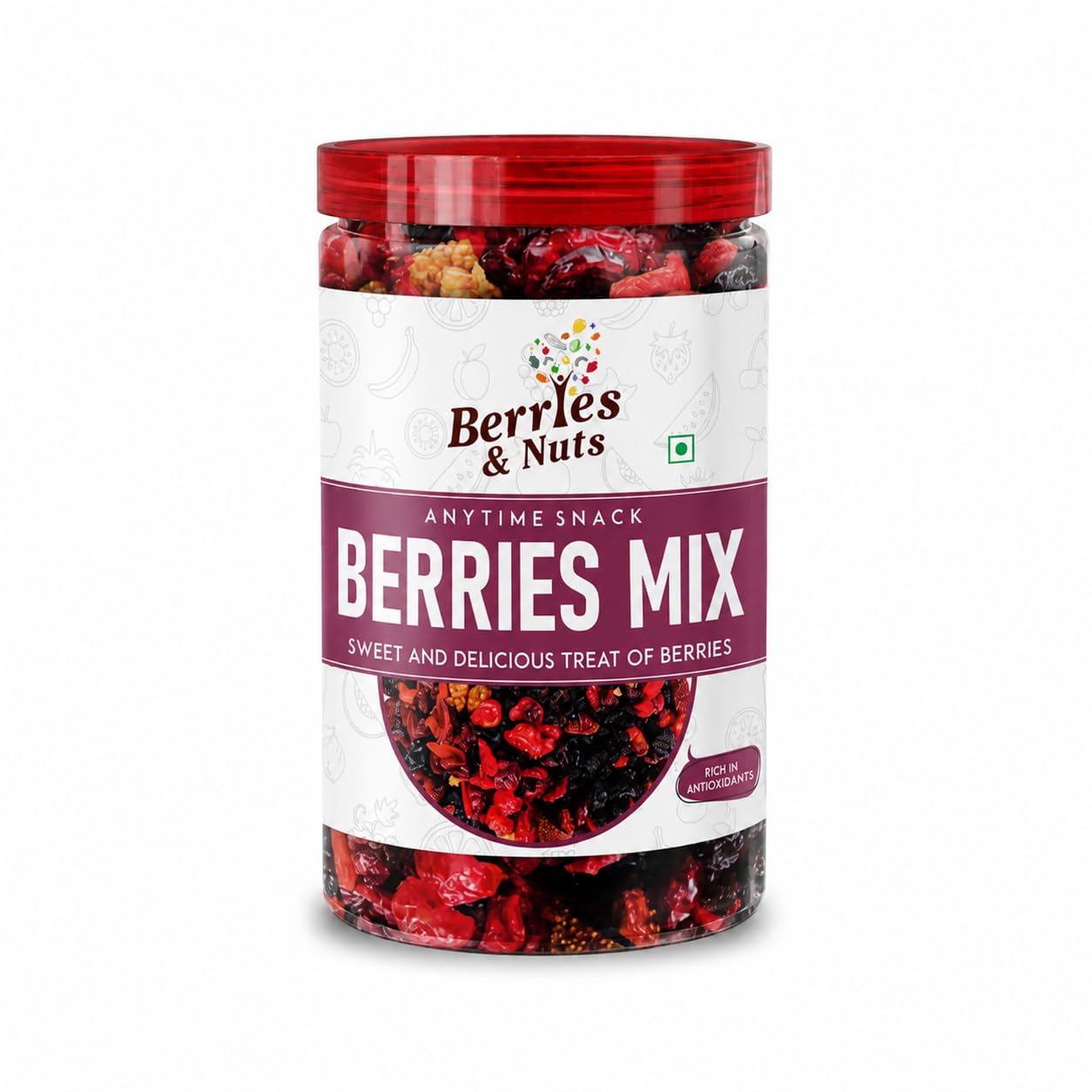 Berries And Nuts International Super Berries Mix | High in Antioxidants | 200 Gram