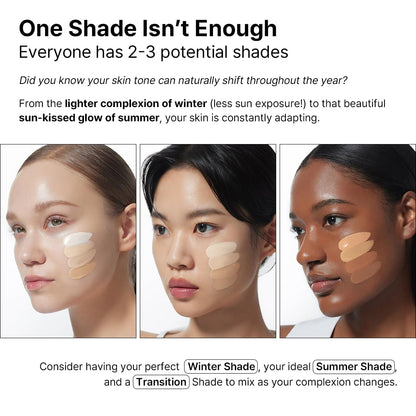 Parnell Cicamanu Serum Cushion Foundation (13C Fair) Hydrating Soothing Korean Cushion Foundation with Centella & Madecassoside, Buildable Coverage, Dewy Finish, Lightweight, Smooth Radiant Glass Skin (15g)
