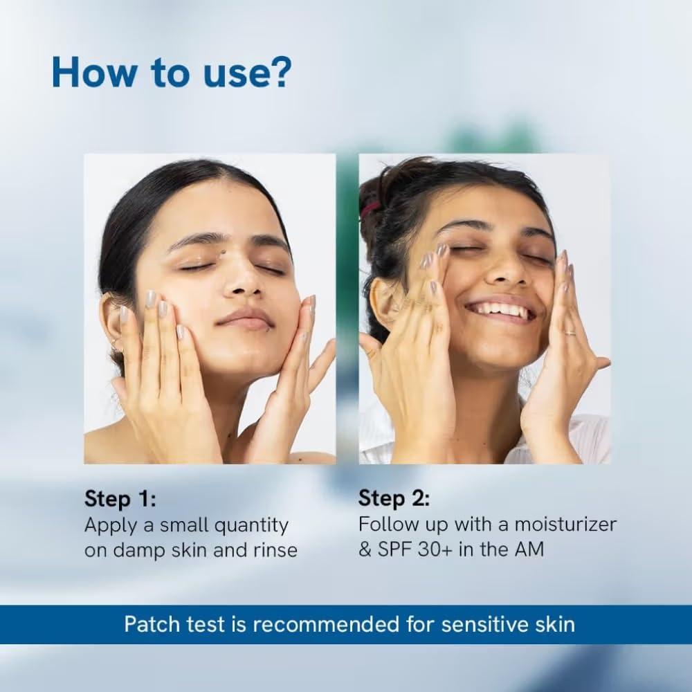 Be Bodywise 2.5% Benzoyl Peroxide Face Wash | Fights Severe & Persistent Acne | Kills Acne Bacteria, Clears Pores & Reduces Redness | Gentle, Hydrating & Dermatologist-Tested Formula | 100ml