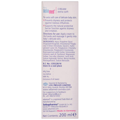 Baby Sebamed - Tube of 200 ml Cream
