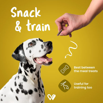Wiggles Barkstix Dog Treats (Honey Chicken, 100g) | Fresh Chicken Soft Chew Sticks for Training Adult Puppies | Improves Joint Health with Honey and Cereals | for All Breeds | Vet Approved