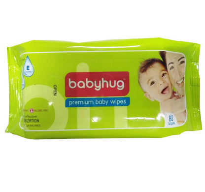 Baby Wipes Babyhug’s Baby Skincare Wipes- 80 Wipes