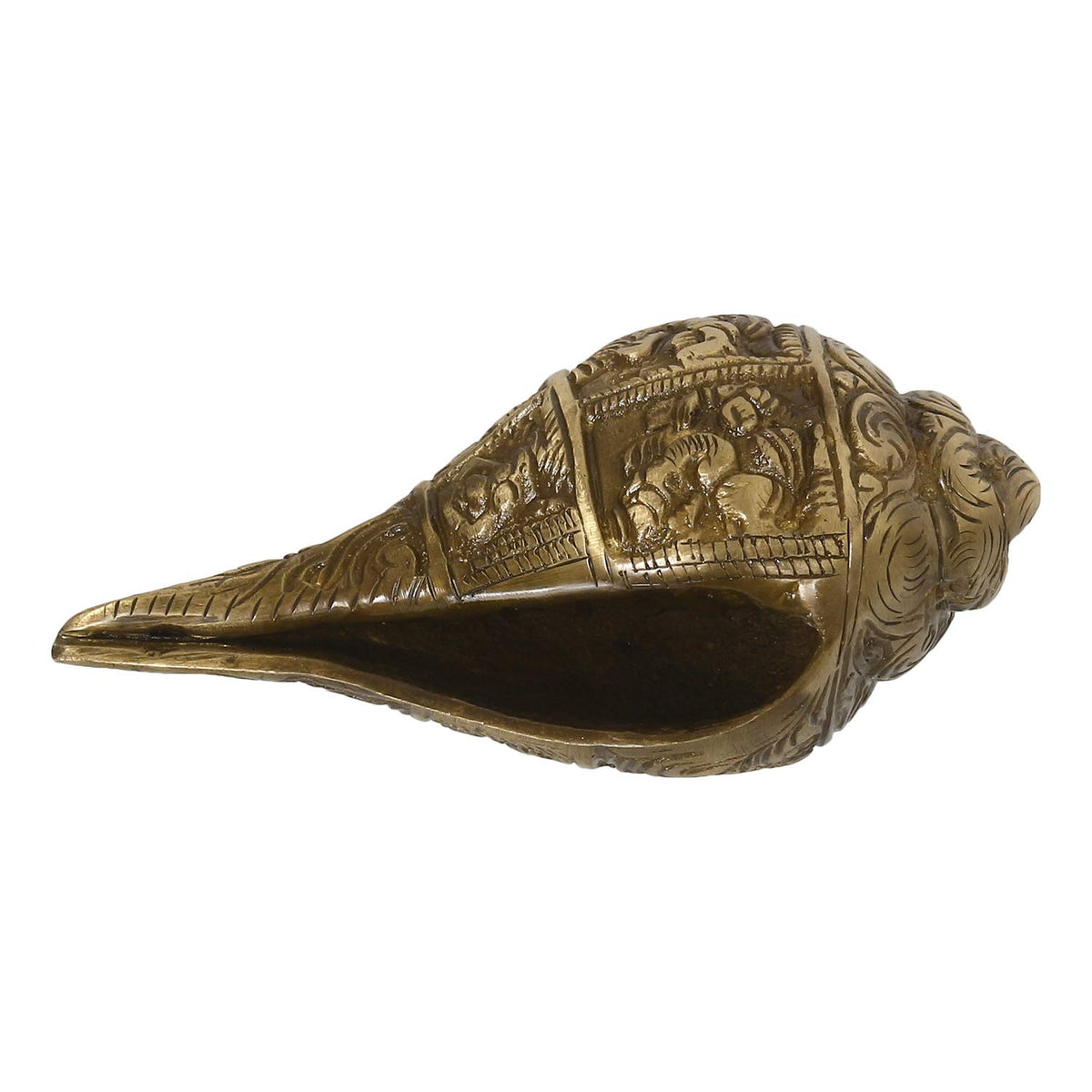 Brass Auspicious Lord Ganesha Shankh (BGO905)