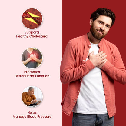 ZEROHARM Holo Heart Tablets | Plant-based Heart Health Supplements | Prevents Coronary Artery Diseases, Heart Blockages for Men & women | Manages Lipid Profile Advanced Nanotechnology | 60 Tablets