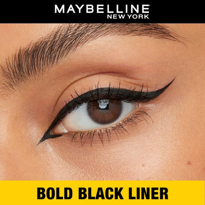 Maybelline New York Colossal Bold Liner - Black, smudge-proof and water-proof Long-lasting eyeliner. Maybelline New York Colossal Bold and dark eyeliner is for everyday use | 3ml