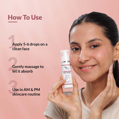 Fixderma 5% Niacinamide Serum Glow Booster Face serum with 6.5% Mandelic Acid & 0.5% Gallic Acid | Skin Brightening Serum | Face Serum for Men & Women - 30g