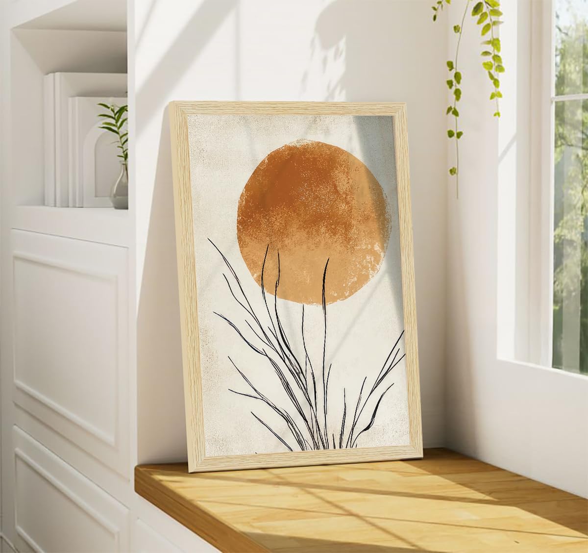 Boho Paintings for Living Room | Abstract Wall Paintings