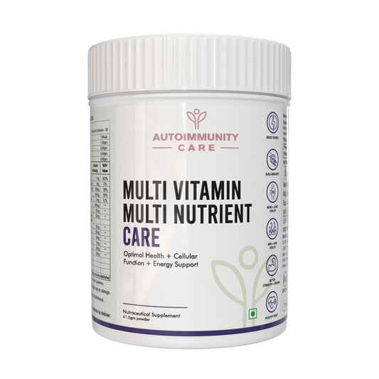 Multi-Vitamin Multi Nutrient Care - Daily Multivitamin with A, D, E, K, B-Complex, C, Micronutrients for Optimal Cellular Function, Energy Support, powder, 1 count, 30 Servings