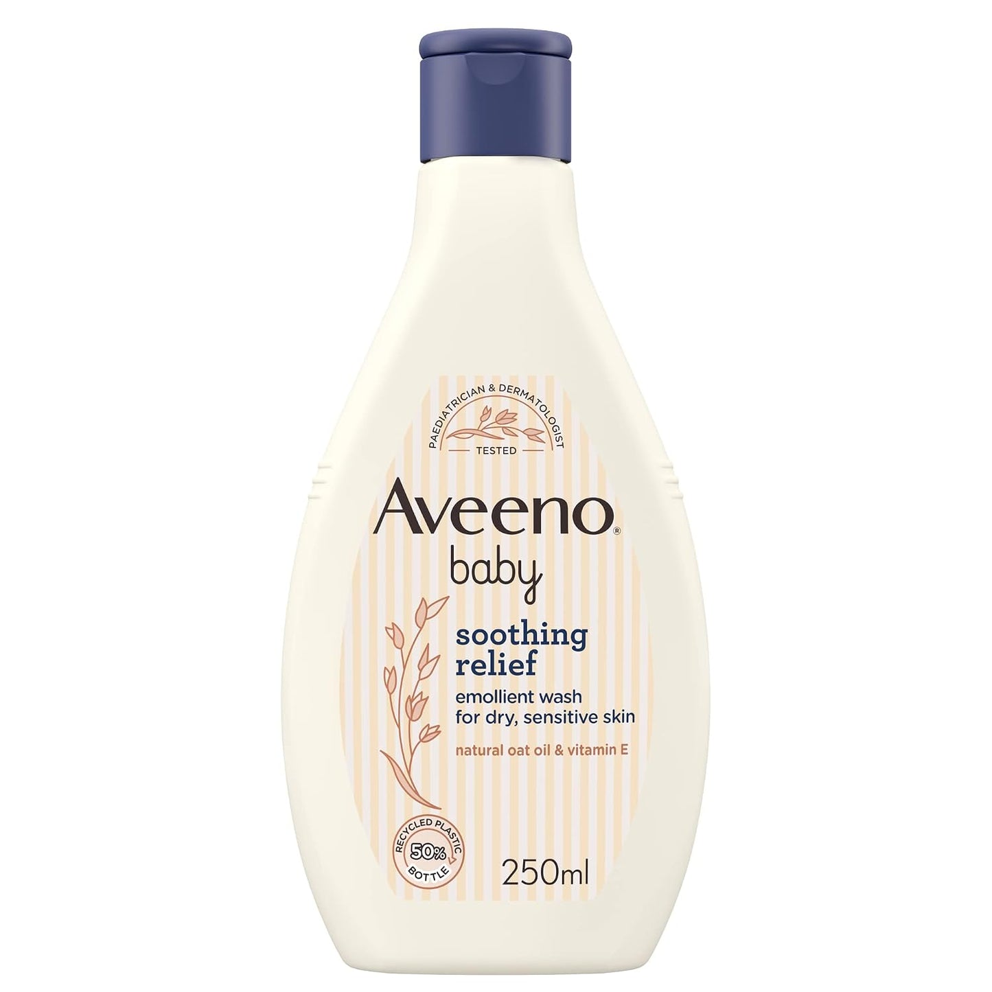 Aveeno Baby Cream Soothing Relief Emollient Wash 250 Ml