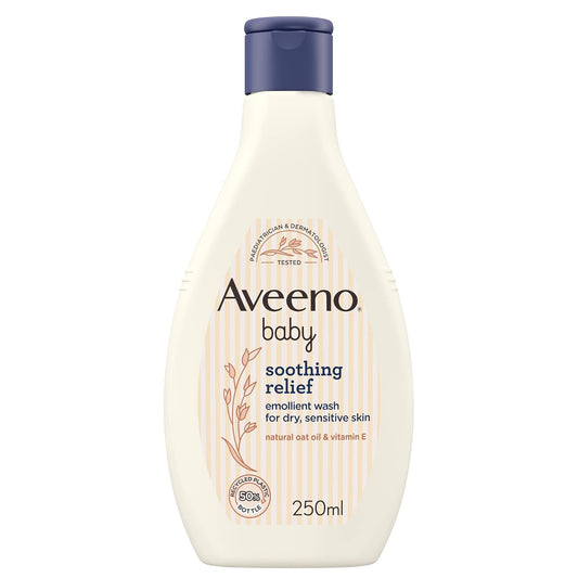 Aveeno Baby Cream Soothing Relief Emollient Wash 250 Ml
