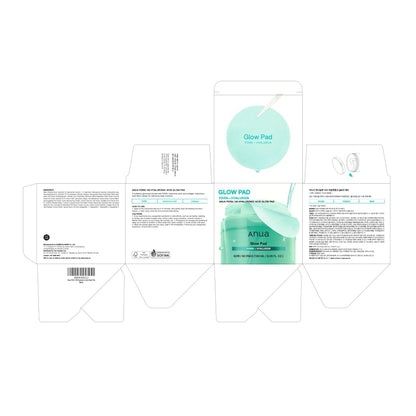 Anua Pdrn 100 Hyaluronic Acid Glow Pad