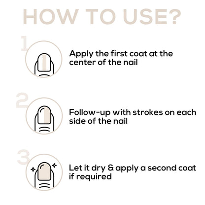 RENEE Base Coat Glossy Finish Nail Enamel, Quick Drying, Long Lasting, Chip Resisting Formula with Full Coverage, One Stroke Application, Translucent Layer, 10 Ml