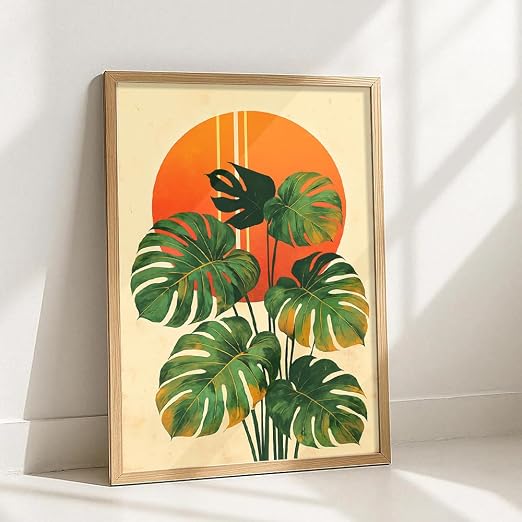 bohemian painting for house, paintings for living room & wall painting for bedroom wall decor - (13x17 Inch boho wall art, Paintings for home decor)