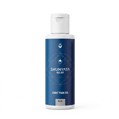 Savikalpa Shunyata Relief Oil (50ml) – Daily Massage Oil for Back, Neck & Joint Discomfort | Infused with Arnica, Peppermint, Lavender, & 6 Natural Extracts | Natural Support for Stiffness & Soreness