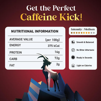 Rage Coffee Dark Chocolate Instant coffee - Premium Arabica Instant Coffee (Make Delicious Hot/Cold Coffee) - (DARK CHOCOLATE)