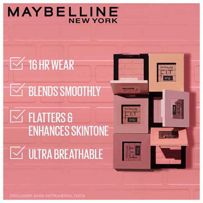Maybelline New York New Fit Me Mono Blush, 16 hours Easy to Use Long-lasting Cheek Blush. Maybelline Pigmented Creamy Powder Blush Formula, Natural and True to Tone Blush - 40 Proud|4.5 grams