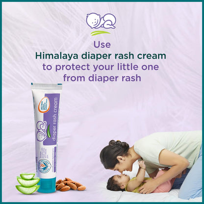 Himalaya Baby Diaper Rash Cream (50g) | Relieves Rashes, reduces Redness & Irritation | With Aloe Vera, Yashad Bhasma, Almond Oil