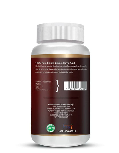 Supplement bottle with label on a white background