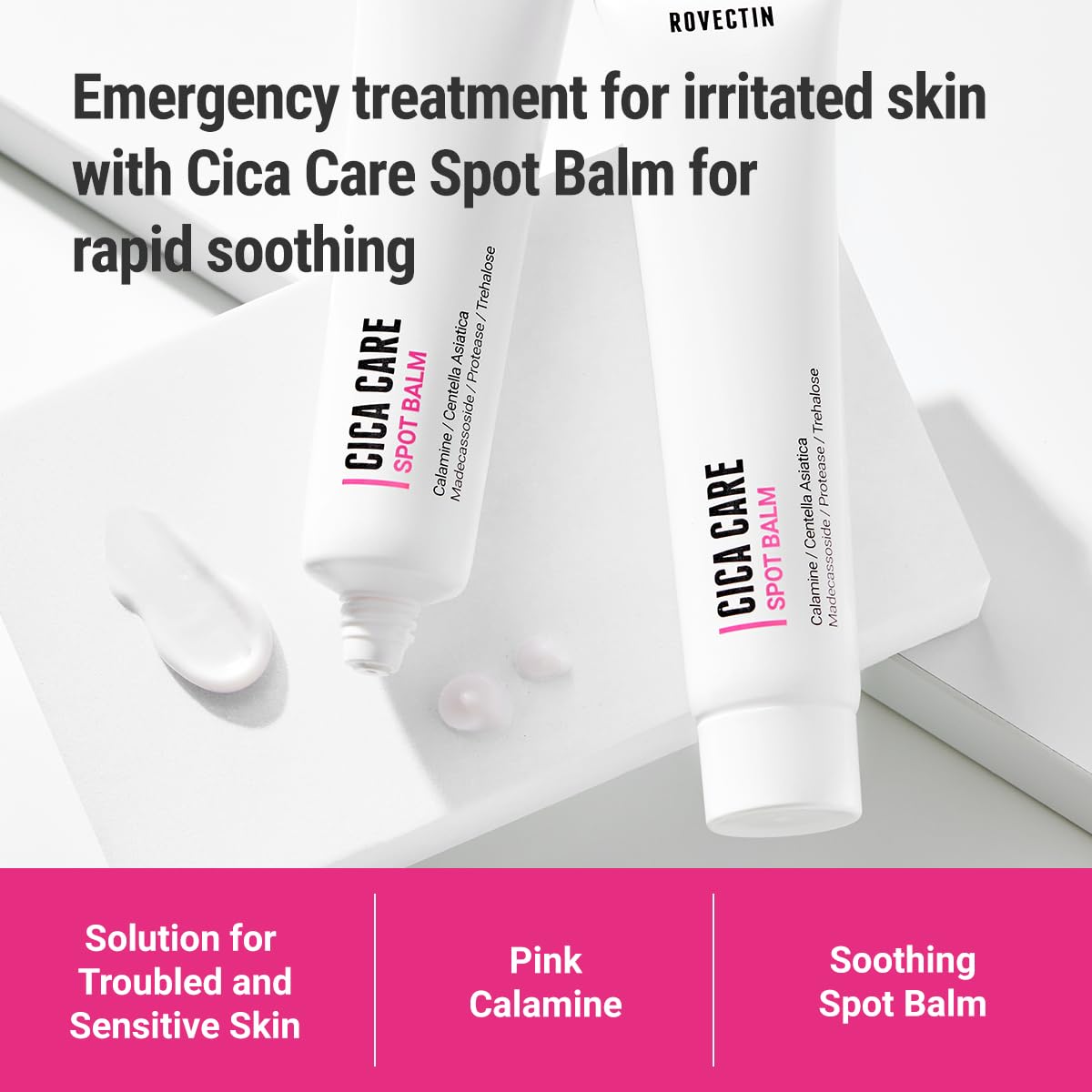 Rovectin Cica Care Balm, Facial Moisturizer