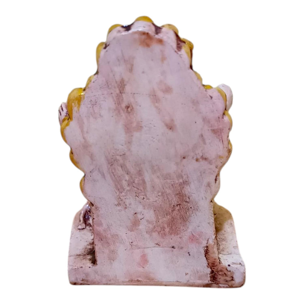 Ganesha Ganesh Ganpati Gajanan Statue Idol Murti Gift Item Decorative Showpiece Multicolor Polyresin Pack of 1 (V230)