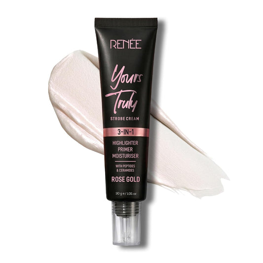 Tube of 'Yours Truly' skincare product with a white background