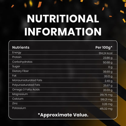 NutroVally Chia Seeds |Help for weight loss|Rich in Omega-3, Calcium, Protein, Fiber & Antioxidants| chia seeds| Healthy Snack for Immunity & Digestion |chia Seed for skin glow|Edable seeds