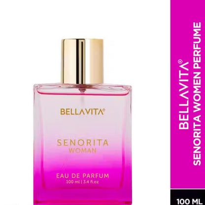 BELLAVITA Senorita Perfume For Woman, Fresh and Fruity Long Lasting Scent || Eau De Parfum Eau de Parfum - 100 ml (For Women)
