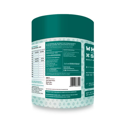 What's Up Wellness Stress Relief Gummies | For Men & Women with Chamomile, Passion Flower, L-theanine, Sage & Holy Basil, Reduces Stress, Anxiety and Improves Sleep - 30 Gummy Pack