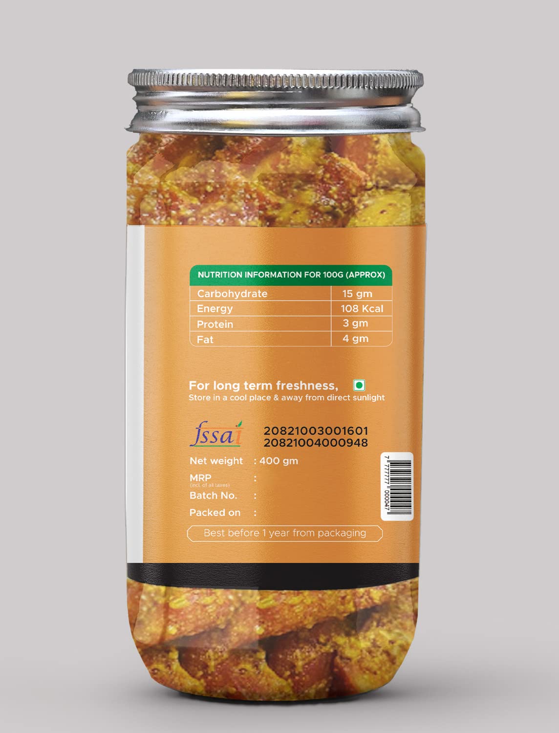 Achari Pickles Punjabi Carrot Radish Pickle, Home Made, Gajar Mooli Ka Achar 400 Gm | Taste Bhi Health Bhi | Homemade & Organic Pickle