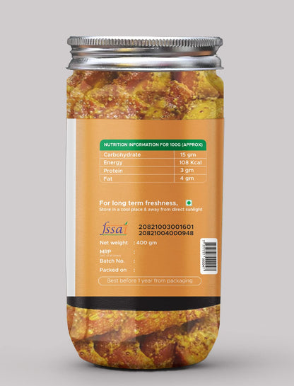 Achari Pickles Punjabi Carrot Radish Pickle, Home Made, Gajar Mooli Ka Achar 400 Gm | Taste Bhi Health Bhi | Homemade & Organic Pickle