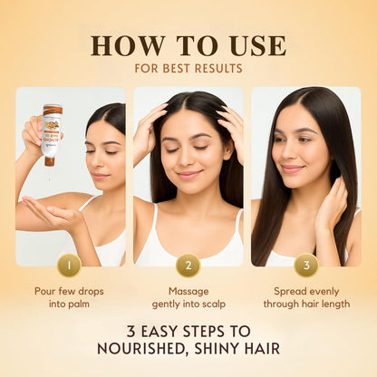 Smartdrops Almond Hair Oil with Vitamin E for Daily Hair Care and Scalp Massage Routine, Lightweight Hair Oil for Men and Women | 100ml (Pack 1)