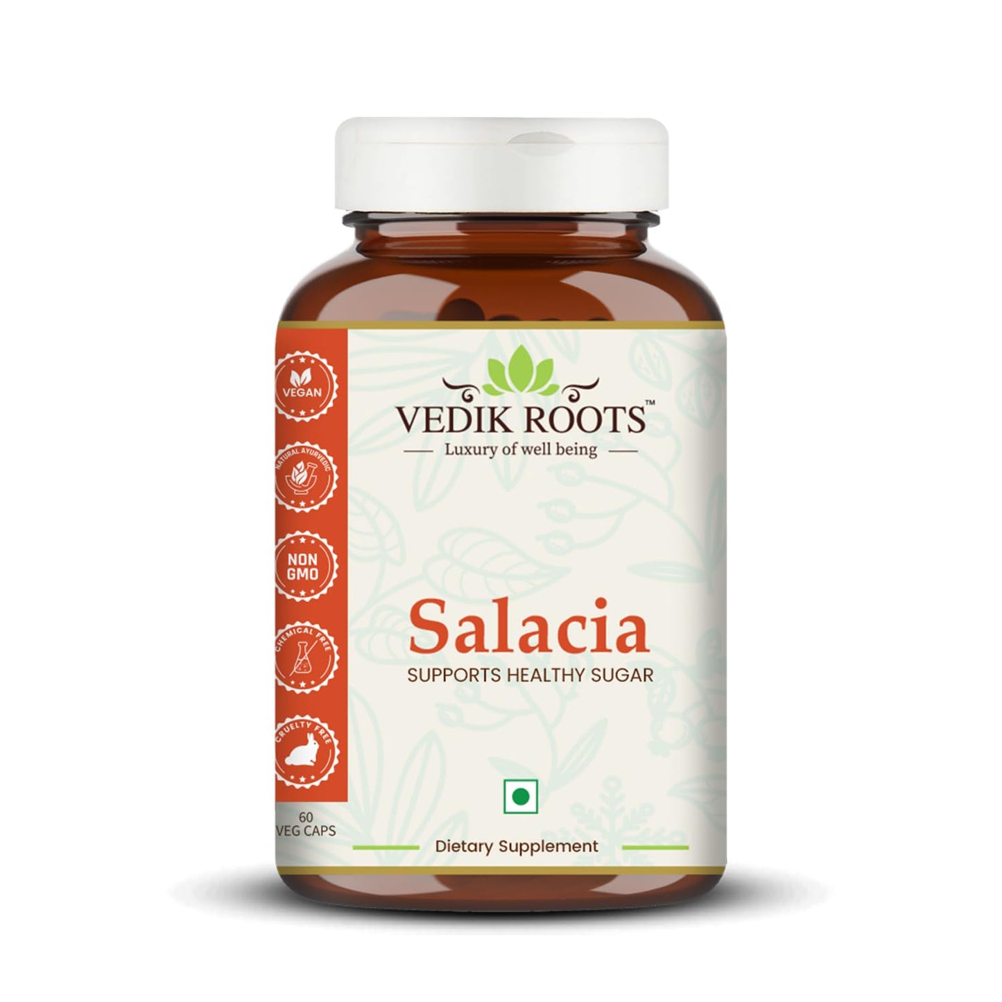 Salacia Oblonga Capsules – 60 Capsules | Supports Healthy Blood Pressure & Cholesterol Levels | 100% Natural Salacia Extracts | Plant-Based Ingredients