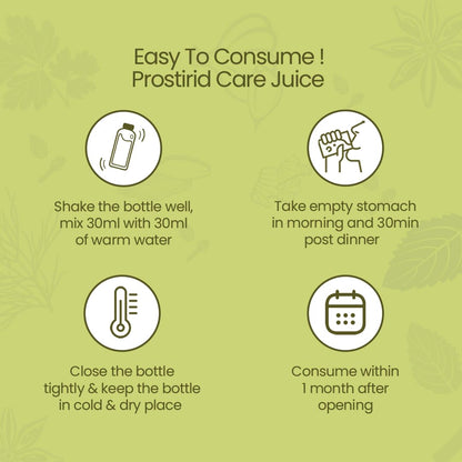 KRISHNA'S HERBAL & AYURVEDA Prostirid Juice, Enriched With 9 Other Herbs, No Artificial Colors or Flavors, 1000 Ml - (Pack of 1)