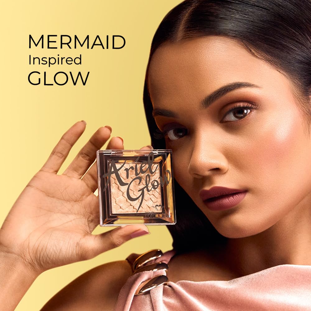 Daily Life Forever52 Sensational Ariel Glow Highlighter | Illuminating Smooth Glow | Waterproof & Long-Lasting | Lightweight Formula | Multi-Dimensional Radiance for All Skin Tones (Scuba, 6g)