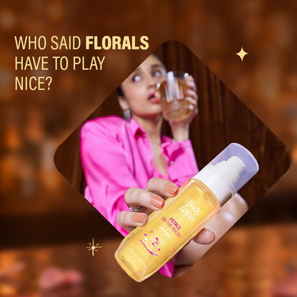 Plum BodyLovin’ Petals On The Rocks Body Mist | Flirty Florals Meet Zesty Citrus | Long-Lasting | Citrus Floral Fragrance | With Notes Of Bergamot, Mandarin & Patchouli | 100 ml