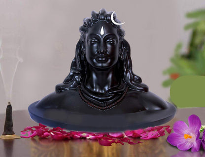 Adiyogi Shiva Statue for Car Dash Board, Pooja & Gift, Mahadev Murti, Idol, Lord Adiyogi Shankara for Home & Office Decor | for Gifting (Adiyogi Big Statue)