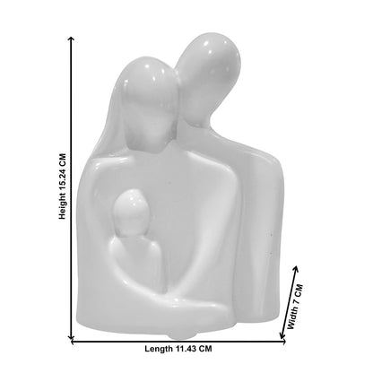 CraftVatika Family Showpiece Home Decor Items for Living Room, Bed Room, Decoration for Center Table, Wall Shelf, Desk Decor for Home Office, Housewarming Gifts, Baby Shower Gifts
