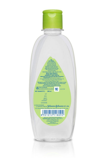 Johnson's Baby Hair Oil with Avocado, 200ml