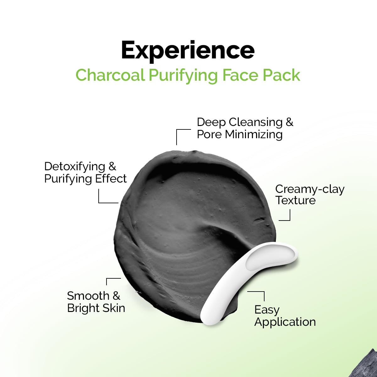 Mamaearth Charcoal Purifying Face Pack with Activated Charcoal & Glycolic Acid for Skin Detoxification Natural, DIY-like Texture | Detoxifies Skin | Crafted with Nature’s Best Ingredients | Free From Harmful Chemicals