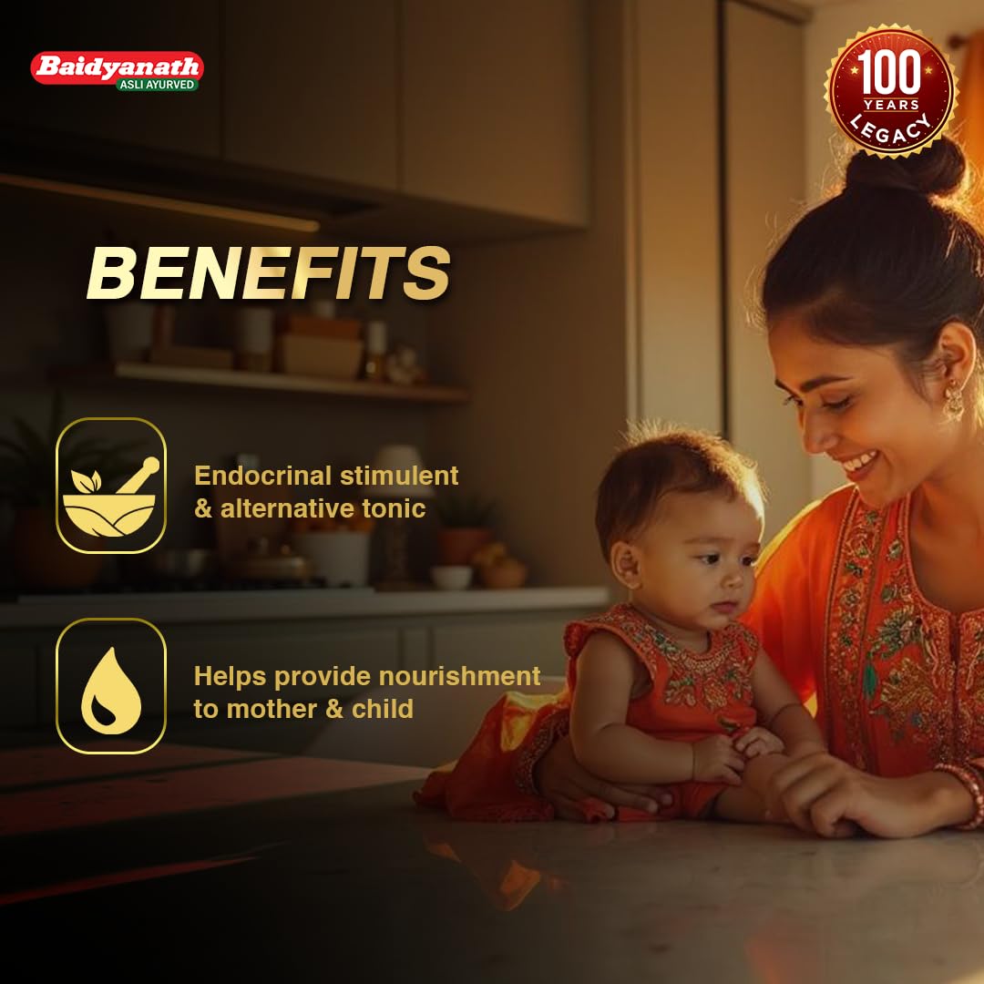 Baidyanath Phalkalyan Ghrita - 100 ml | Ayurvedic Blend with Withania, Triphala, and Asparagus for Women