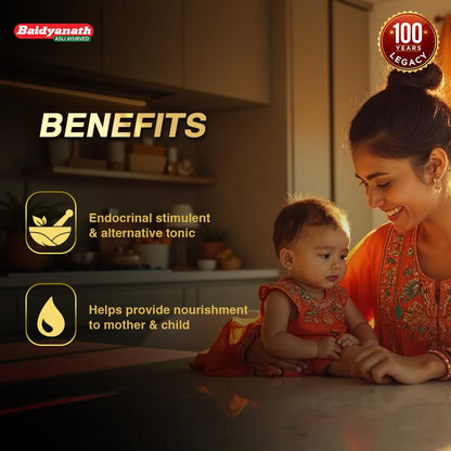 Baidyanath Phalkalyan Ghrita - 100 ml | Ayurvedic Blend with Withania, Triphala, and Asparagus for Women