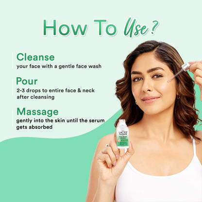 Lacto Calamine 2% Salicylic Acid Face Serum | 30ml | Face Serum For Acne, Blackheads, Oil control, Open Pores & Clear Skin | Dermatologically Tested & Fragrance Free