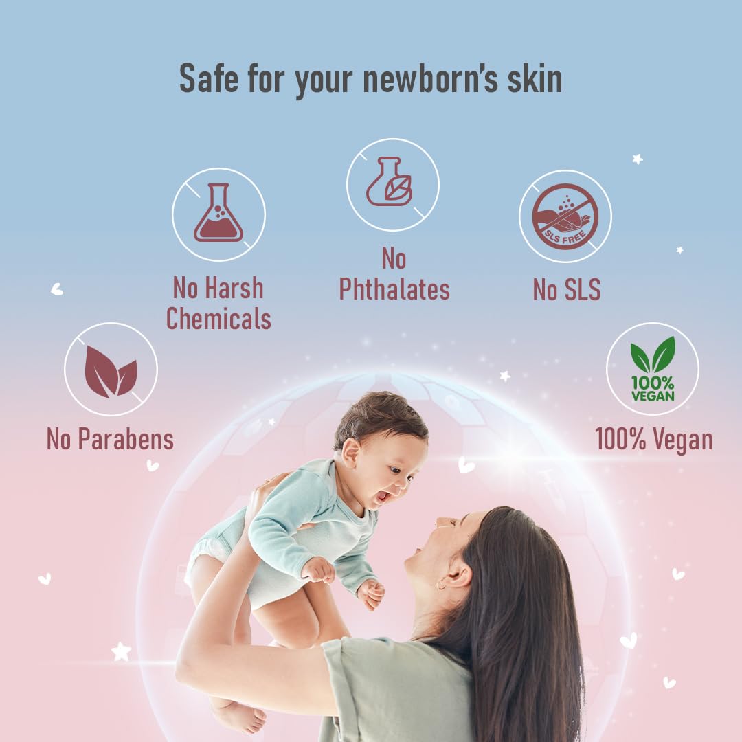 Sebamed Baby Face & Body Wash Foam|pH 5.5|Ideal for face & body cleansing|400 ml