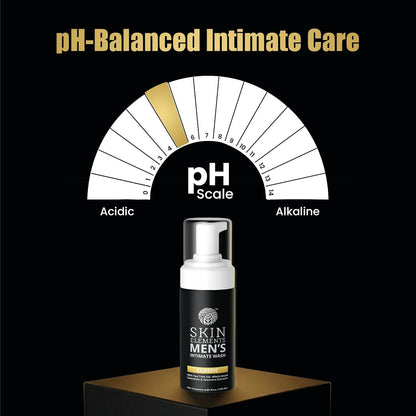 Skin Elements Men’s Intimate Wash | Tea Tree Oil & Aloe Vera | 120 ml