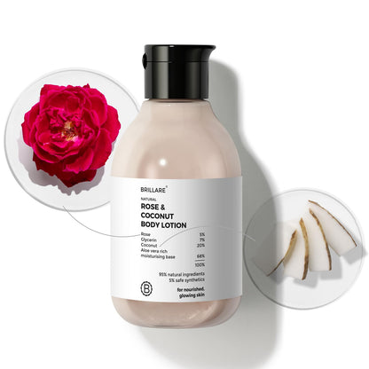 Brillare Rose & Coconut Body Lotion - 200ml