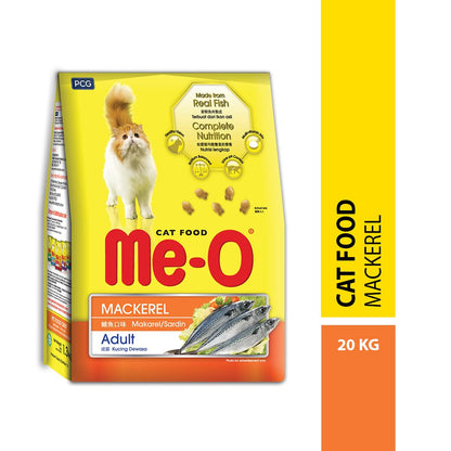 Me-O Adult Dry Cat Food Mackerel Flavor 0.45KG
