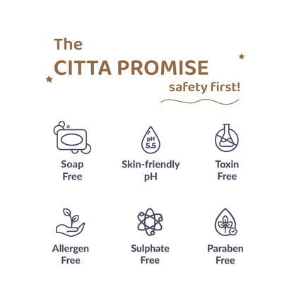 CITTA Bathing Bar for Babies & Kids | Soap-Free, No Tears | Dermatologist Approved pH Balanced Wash for Sensitive Skin | Olive Oil & Vitamin E for Soft & Glowing Skin | 75g |