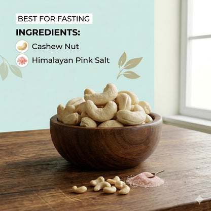 farm2nut Oven Roasted & Salted Cashew Nuts | Crunchy Whole Kaju | Oil-Free & Low Sodium Dry Roasted Cashews | Healthy Vegan Protein Snack | Jumbo Size Premium Cashews